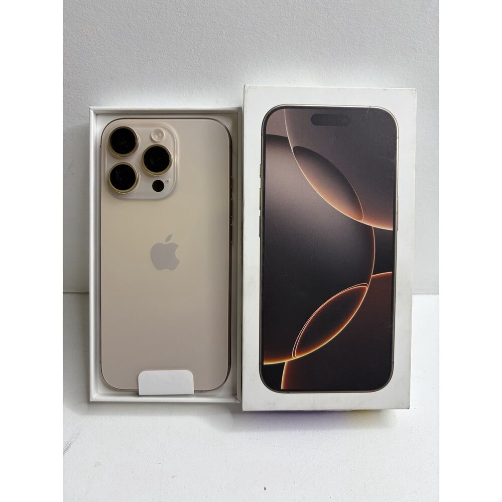 Apple iPhone 16 Pro A3083 256GB | Desert Titanium | AT&T ONLY NEW OPEN BOX